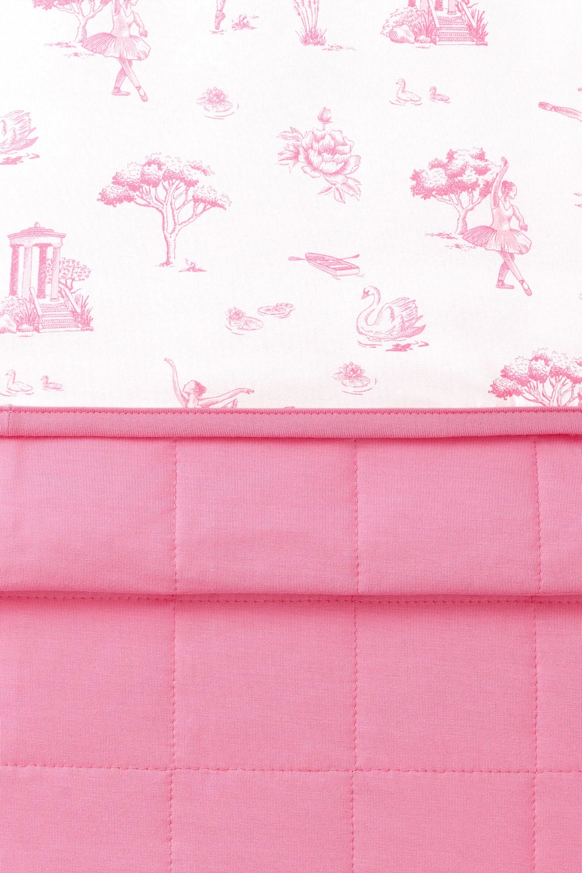 Toddler Blanket in Toile Ballet 1.0