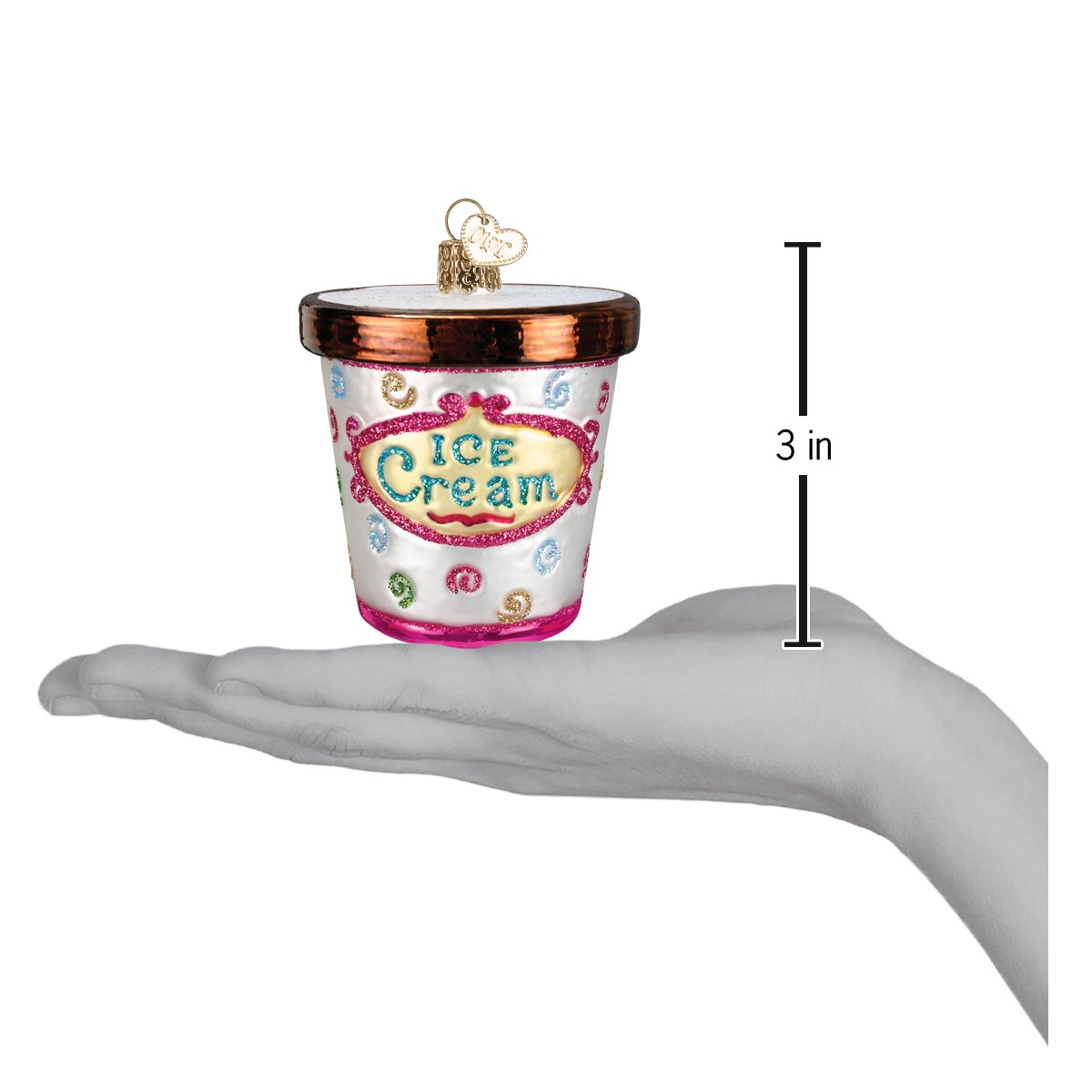 Ice Cream Carton Ornament