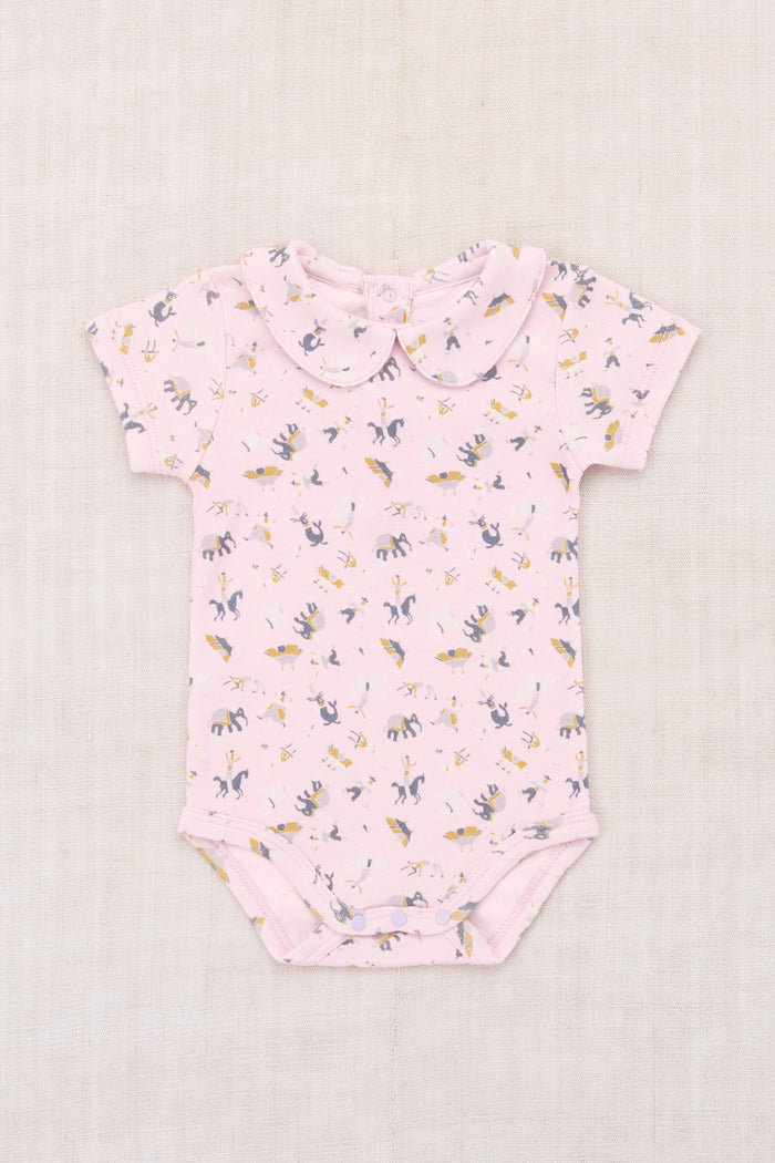Baby Petit Collar Onesie in Aura Circus