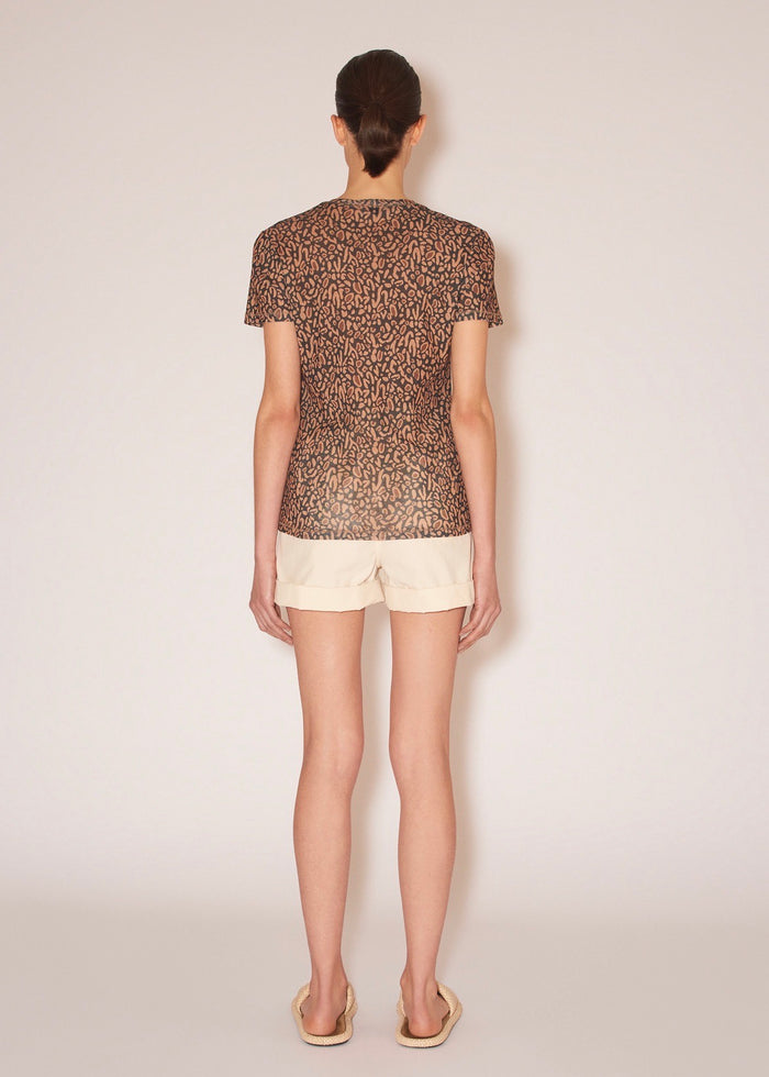 Guy T-shirt (Brown Ocelot)