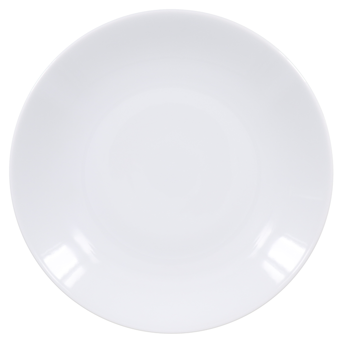 SKU# B265-COU00001 - Coupe White Dinner Plate - Shape Coupe - Size: 10.5"