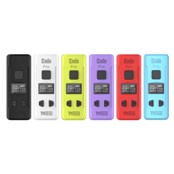 Yocan Kodo Pro 510 Battery: 400mAh, Adjustable Voltage, Type-C Charging