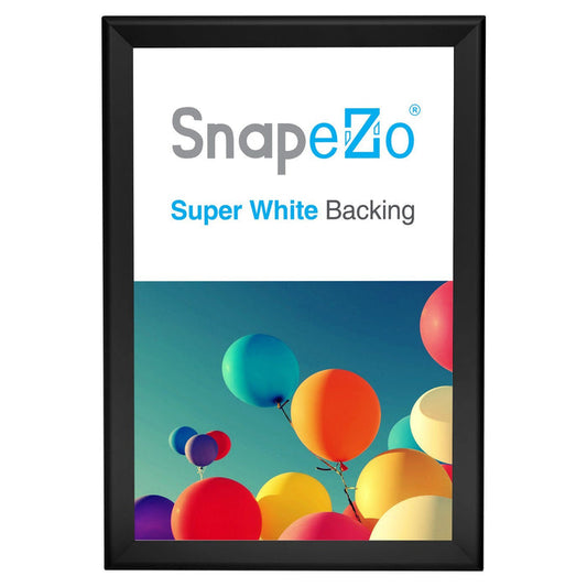 11x17 Black SnapeZo® Snap Frame - 1.7 Inch Profile