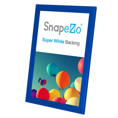 11x17 Blue SnapeZo® Snap Frame - 1.25" Profile