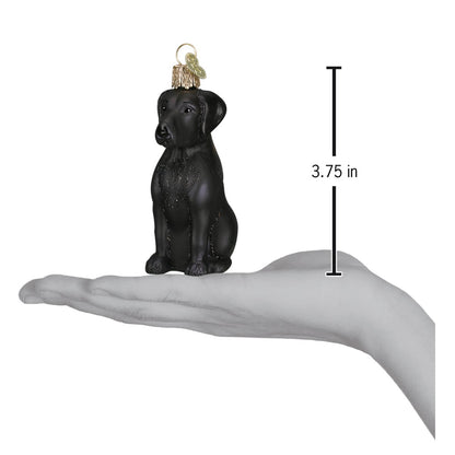 Black Labrador Ornament