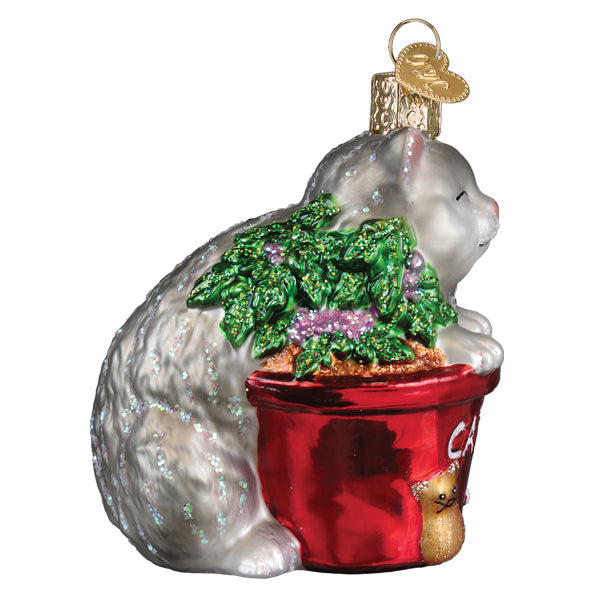 Catnip Cat Ornament