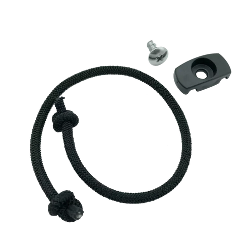 13.5 in Black Bungee