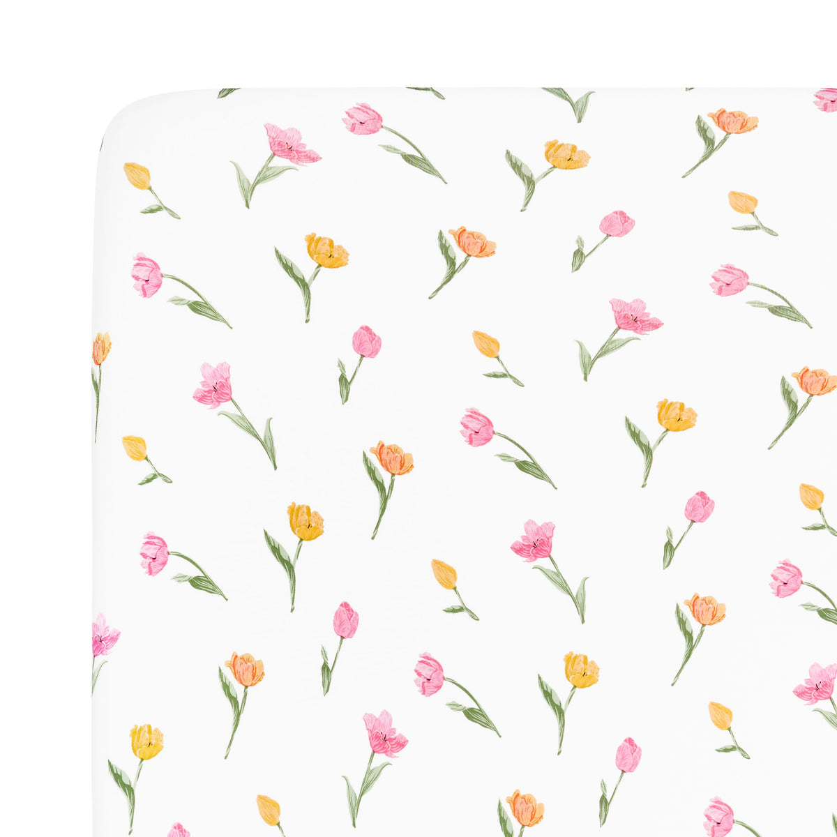 Crib Sheet in Tulip