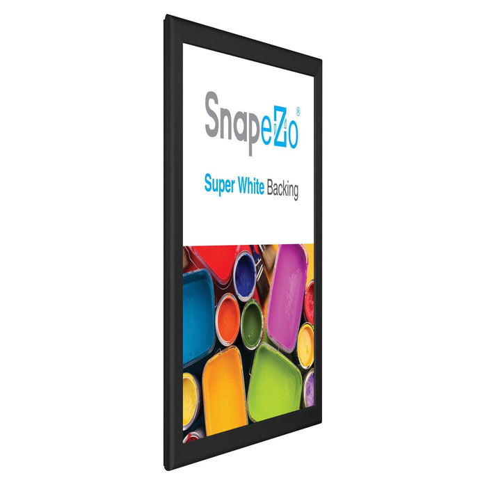 18x24 Black SnapeZo® Snap Frame - 0.8 Inch Profile