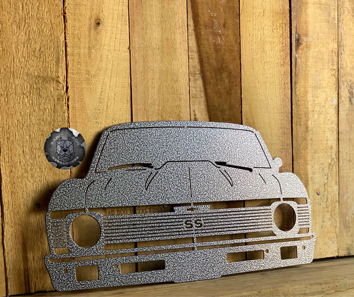 1969 Chevy Nova Front End Metal Art