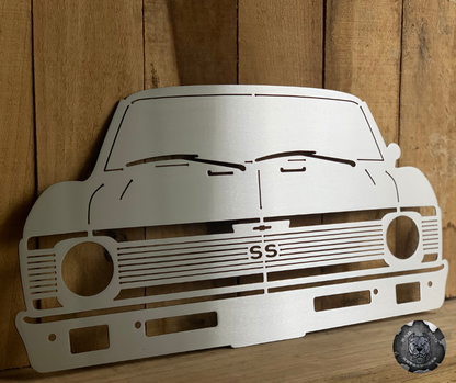 1969 Chevy Nova Front End Metal Art