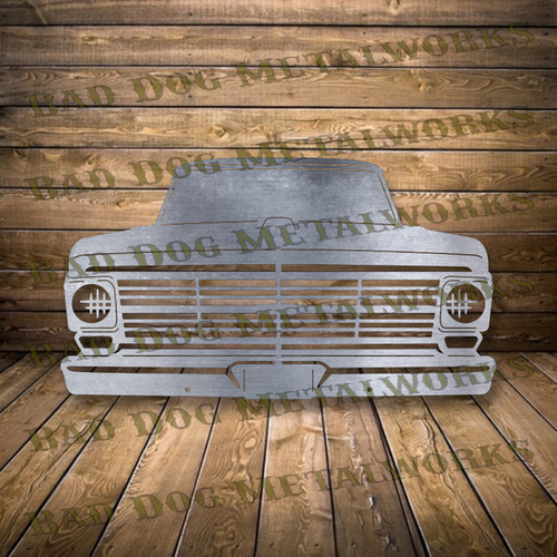 1969 Ford - Dxf and Svg