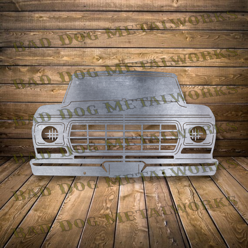 1978 Ford Truck - Dxf and Svg