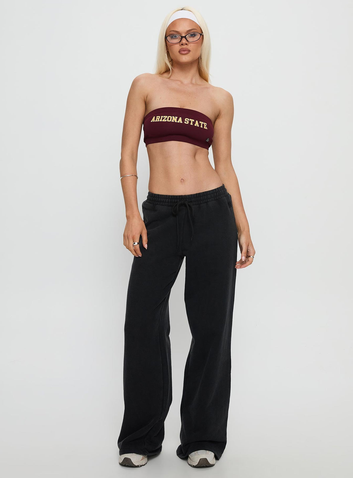 ASU Bandeau Top Maroon