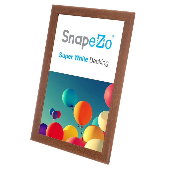 20x30 Dark Wood SnapeZo® Snap Frame - 1.25" Profile