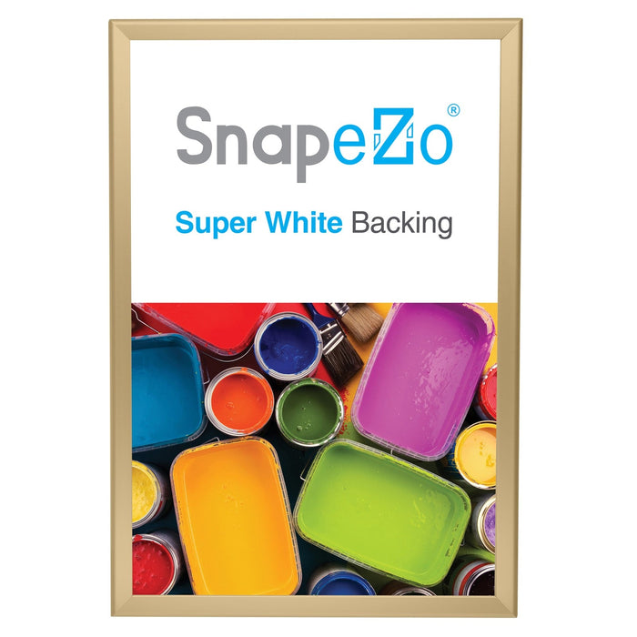 20x30 Gold SnapeZo® Snap Frame - 1.25" Profile