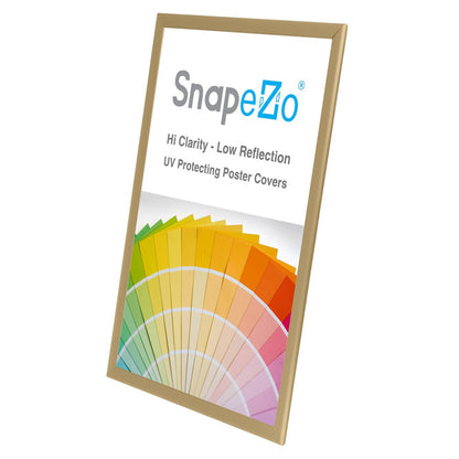 20x30 Gold SnapeZo® Snap Frame - 1.25" Profile