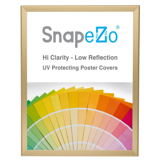 22x28 Gold SnapeZo® Snap Frame - 1.25" Profile