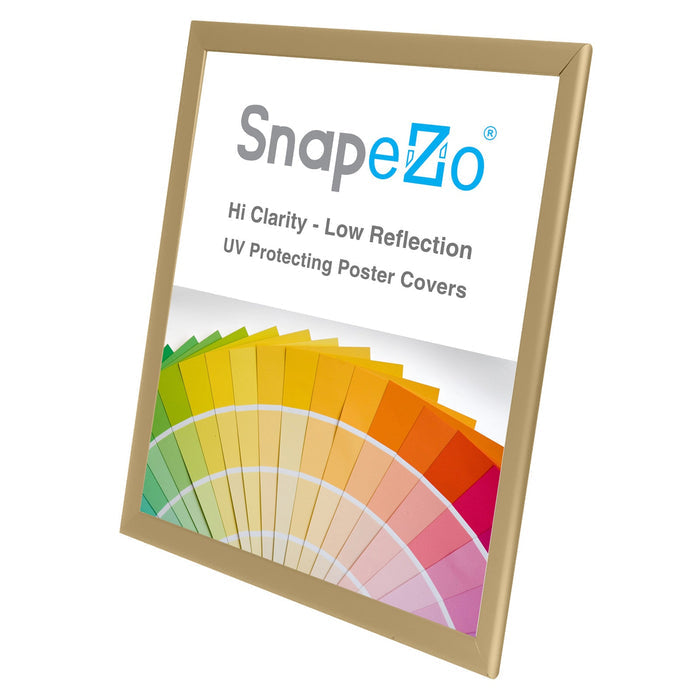 22x28 Gold SnapeZo® Snap Frame - 1.25" Profile