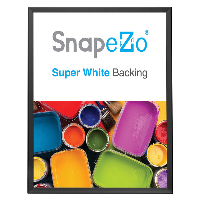 24x30 Black SnapeZo® Snap Frame - 1.25" Profile