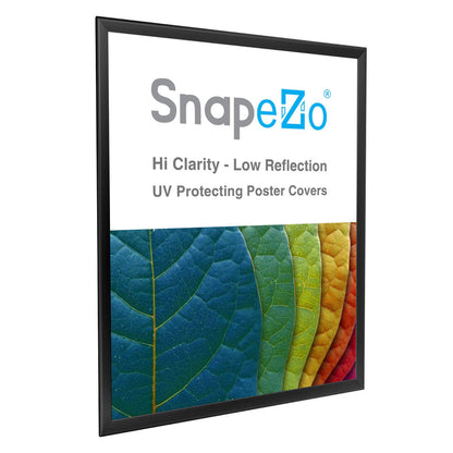 24x30 Black SnapeZo® Snap Frame - 1.25" Profile