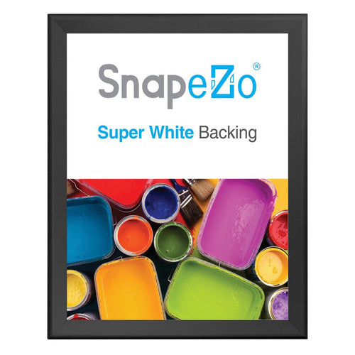 24x30 Black SnapeZo® Snap Frame - 1.7" Profile