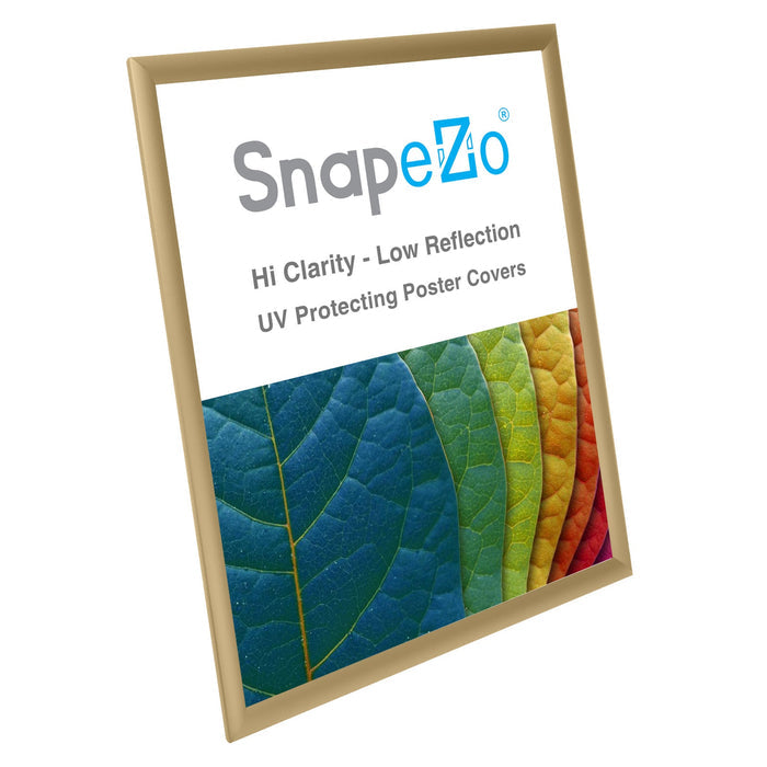 24x30 Gold SnapeZo® Snap Frame - 1" Profile
