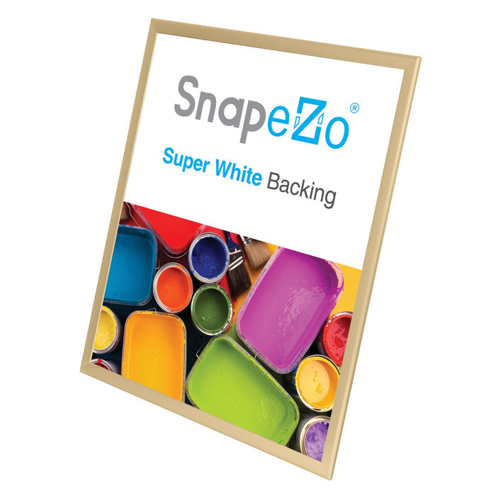 24x30 Gold SnapeZo® Snap Frame - 1.25" Profile