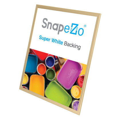 24x30 Gold SnapeZo® Snap Frame - 1.25" Profile