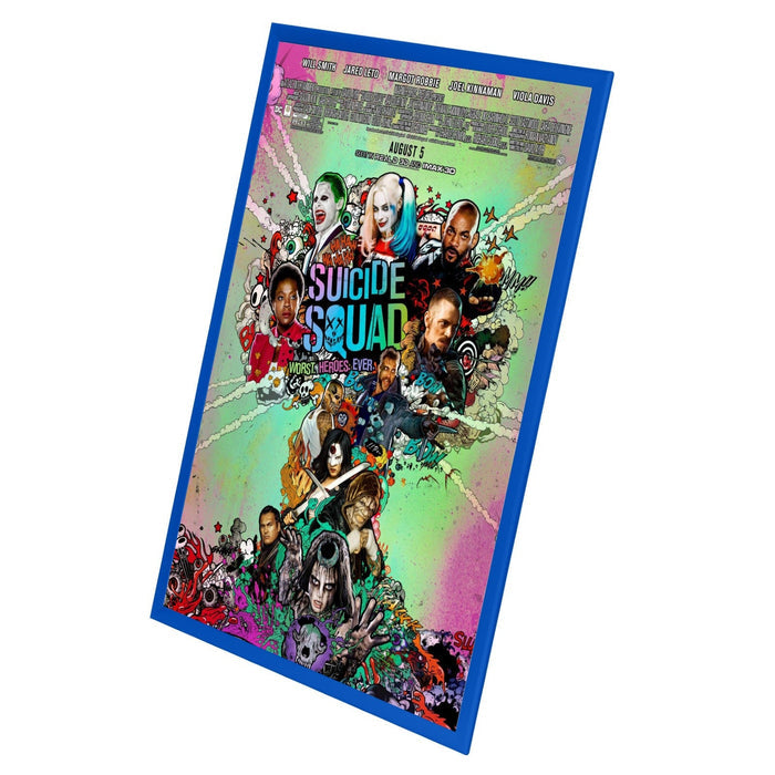 27x40 Blue SnapeZo® Snap Frame - 1.25" Profile