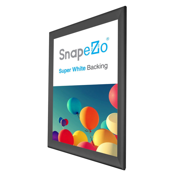 27x41 Black SnapeZo® Snap Frame - 1.7" Profile