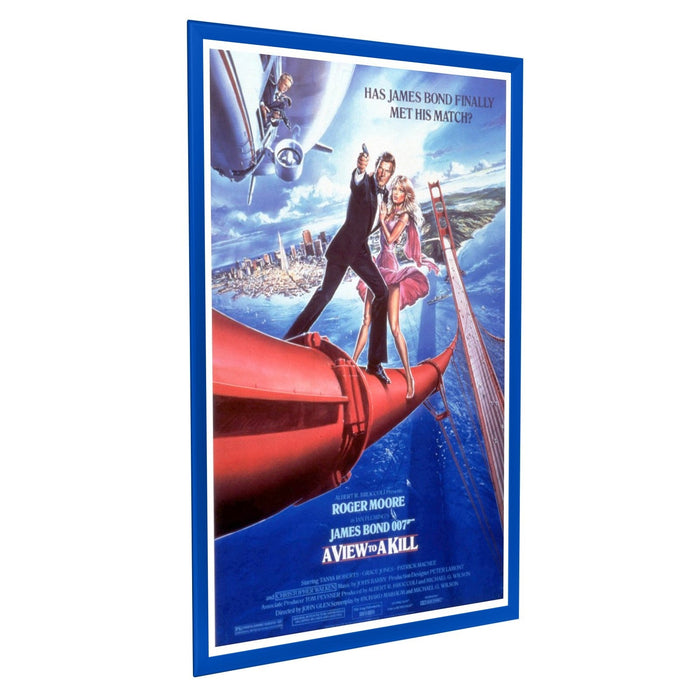 27x41 Blue SnapeZo® Snap Frame - 1.25" Profile