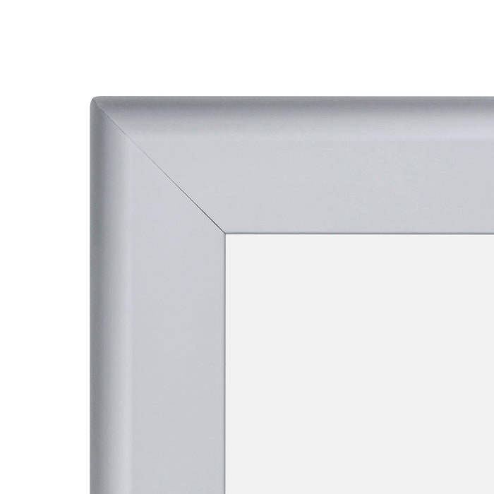 27x41 Silver SnapeZo® Snap Frame - 1.7" Profile
