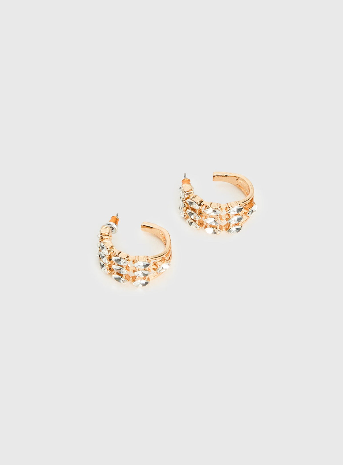 Ashlen Hoop Earrings Gold