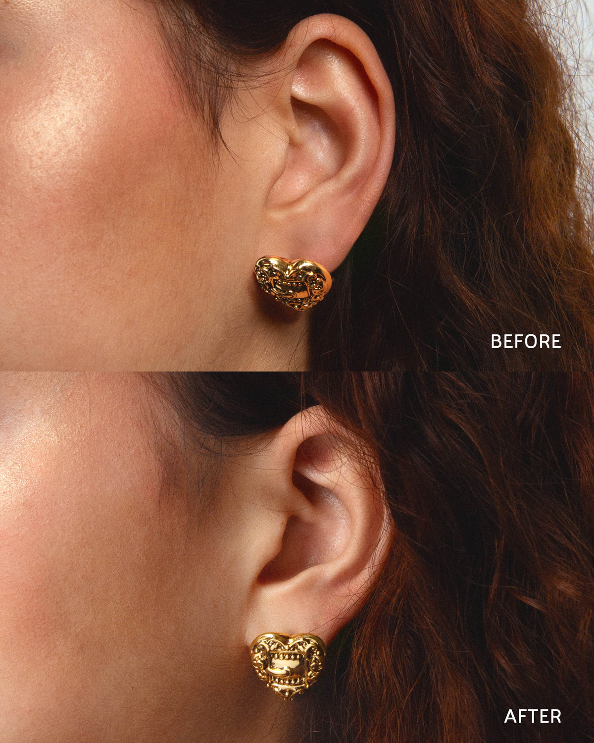 Heart-shaped Earring Back Lifters