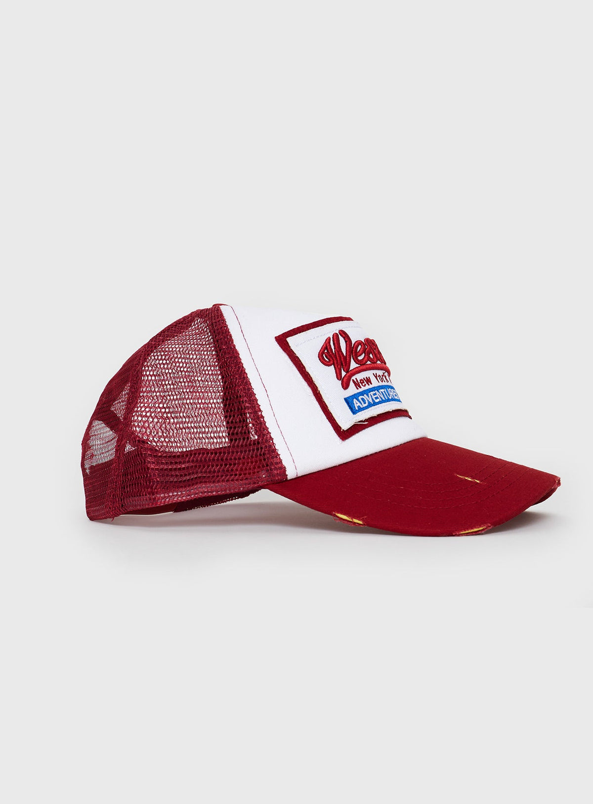 Adventures Trucker Hat Burgundy