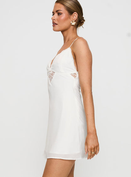 Artea Mini Dress White