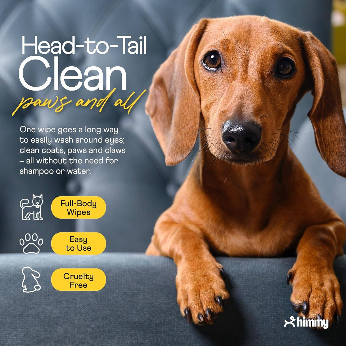 Katziela - Large Pet Wipes for Dogs and Cats