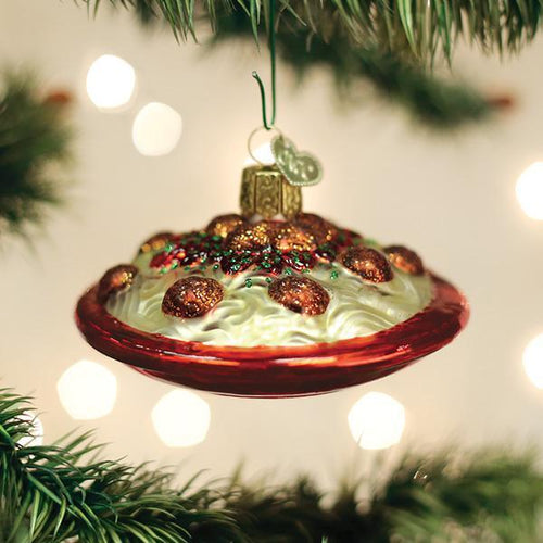 Spaghetti  And Meatballs Ornament