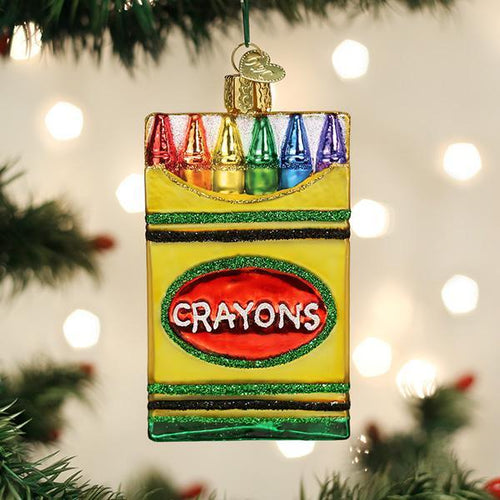 Box Of Crayons Ornament