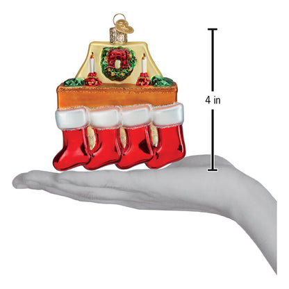 Family Of 4 Stockings Ornament