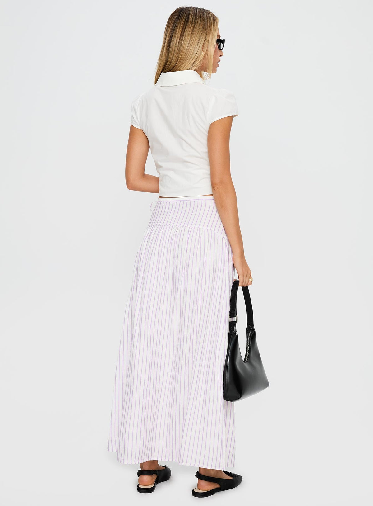 Antheia Maxi Skirt White Multi
