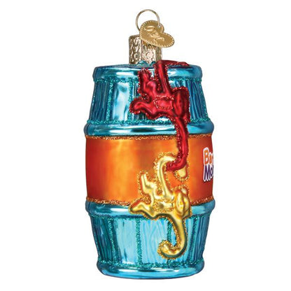 Barrel Of Monkeys Ornament