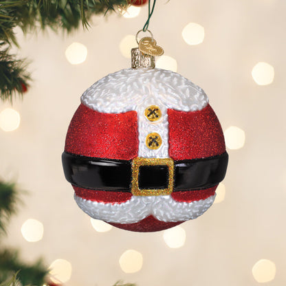 Mr. Claus Round Ornament