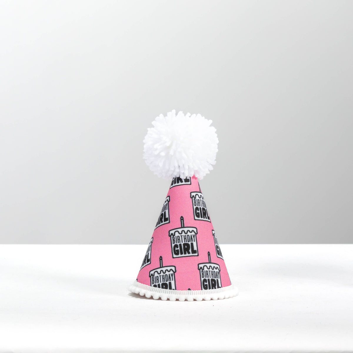 Pup Party Hats - NEW Birthday Girl Black Ink Party Hat