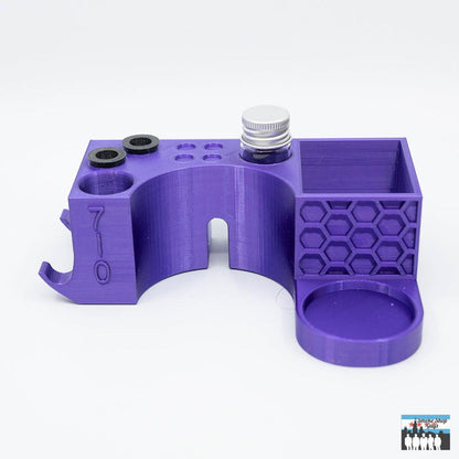 Dab Rite Caddy Organizer: 710 Designs, Custom Fit, Stylish Options, Durable Build, Portable Design, All-in-One Solution