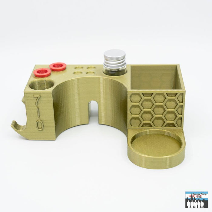 Durable Dab Rite Caddy: 710 Designs, Custom Fit, Stylish Options, Portable Design, All-in-One Solution, Durable Build