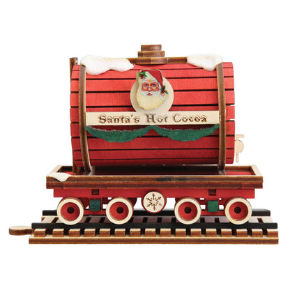 Santa's Hot Cocoa Tanker Ornament