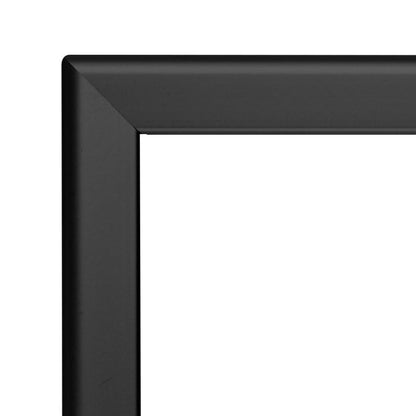 8.5x11 Black SnapeZo® Snap Frame - 1.25" Profile