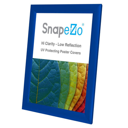 8.5x11 Blue SnapeZo® Snap Frame - 1" Profile